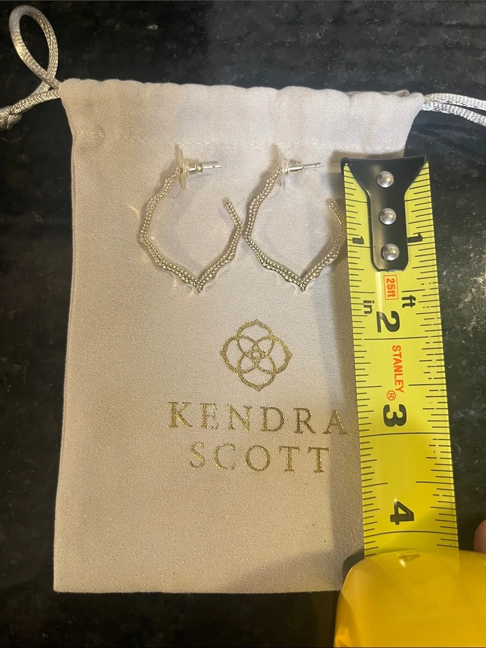 Kendra Scott Gold Tone Hoop Earrings